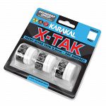 Karakal X-TAK Overwrap Grip 3Pack White